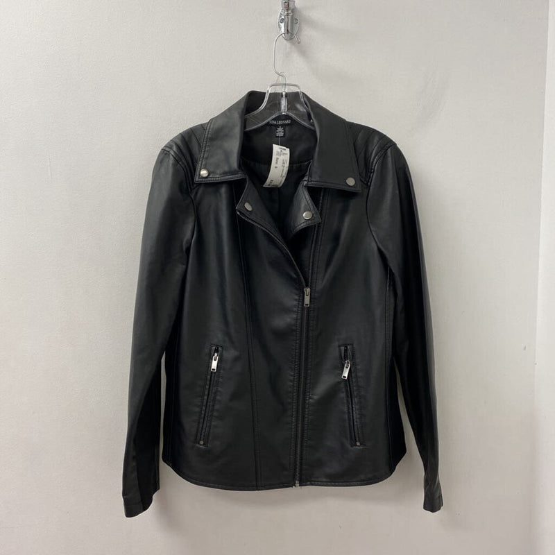 NINA LEONARD WOMEN'S COAT black S