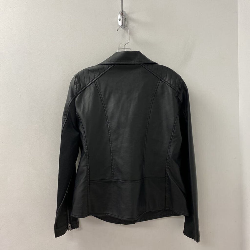 NINA LEONARD WOMEN'S COAT black S