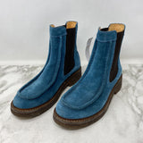 WOMEN'S BOOTS teal brown 38