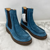 WOMEN'S BOOTS teal brown 38