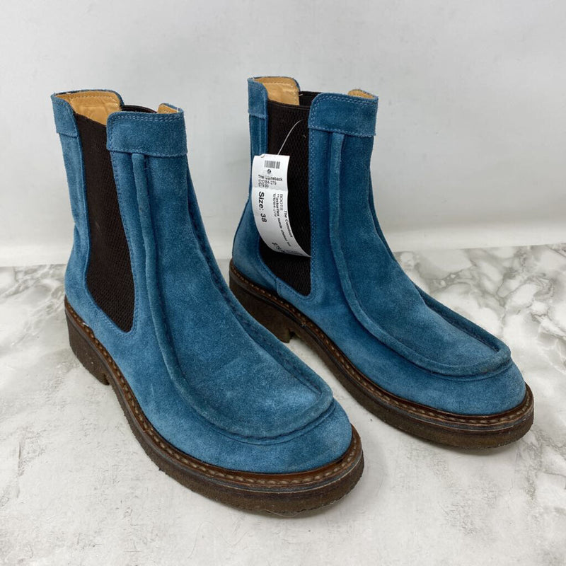 WOMEN'S BOOTS teal brown 38