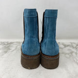 WOMEN'S BOOTS teal brown 38