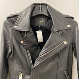 MAJE WOMEN'S COAT black S/36