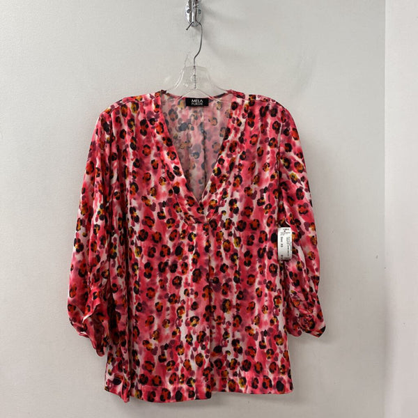 WOMEN'S BLOUSE/SHIRT animal print XS