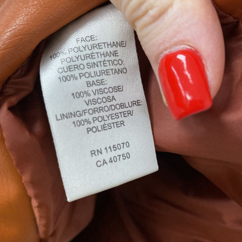 NINA LEONARD WOMEN'S COAT tan S