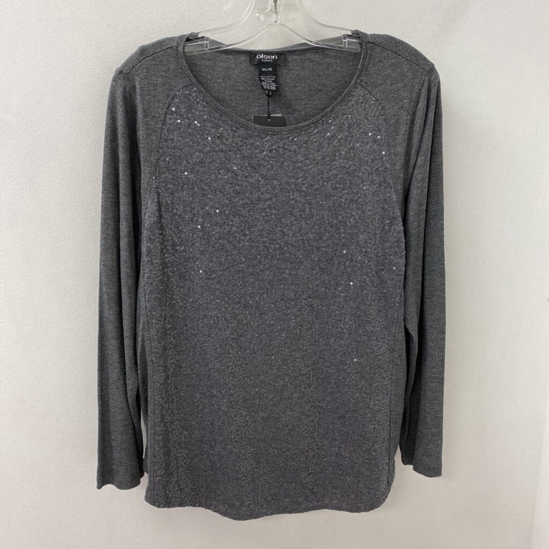 OLSEN WOMEN'S TOP grey 12