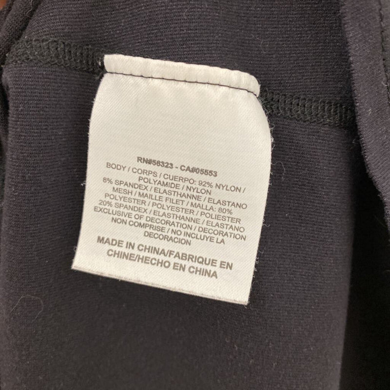 NIKE WOMEN'S ACTIVE TOP black XL