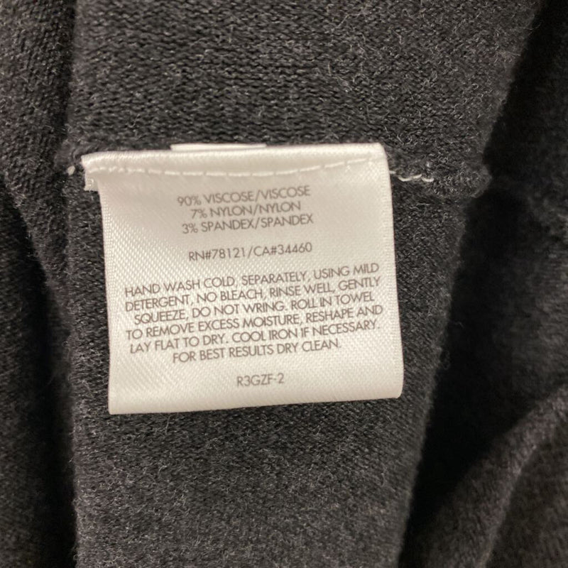 EILEEN FISHER WOMEN'S SWEATER charcoal XL