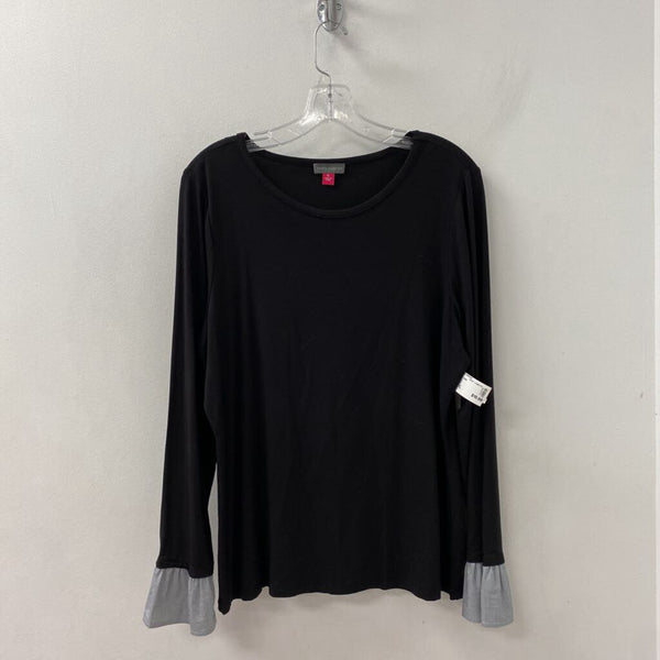 VINCE CAMUTO WOMEN'S TOP black XL