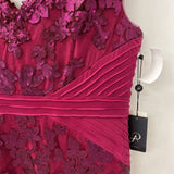 ADRIANNA PAPELL WOMEN'S DRESS fuchsia 14