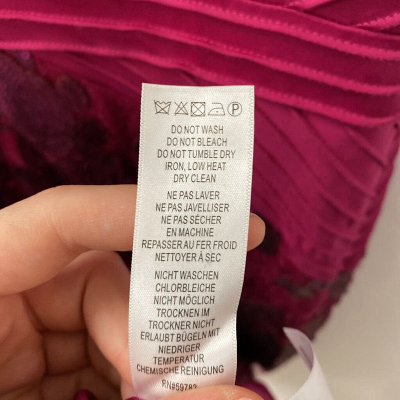 ADRIANNA PAPELL WOMEN'S DRESS fuchsia 14