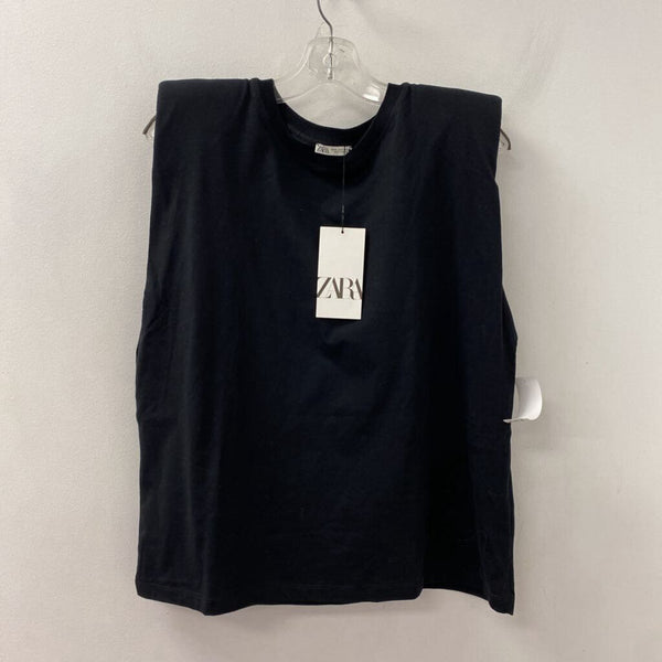 ZARA WOMEN'S T-SHIRT black M