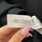 ZARA WOMEN'S T-SHIRT black M