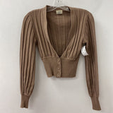 WILFRED WOMEN'S CARDIGAN brown XS