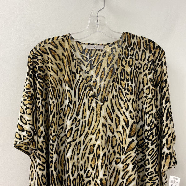 NATORI WOMEN'S DRESS animal print S