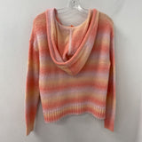 LISA TODD WOMEN'S SWEATER orange pink sorbet XS