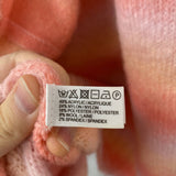 LISA TODD WOMEN'S SWEATER orange pink sorbet XS