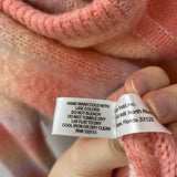 LISA TODD WOMEN'S SWEATER orange pink sorbet XS