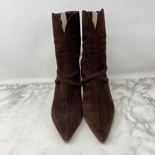JIMMY CHOO WOMEN'S BOOTS brown 37