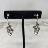925 WOMEN'S EARRINGS silver blue