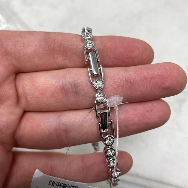 SWAROVSKI WOMEN'S BRACELET clear silver