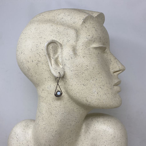 925 WOMEN'S EARRINGS silver blue