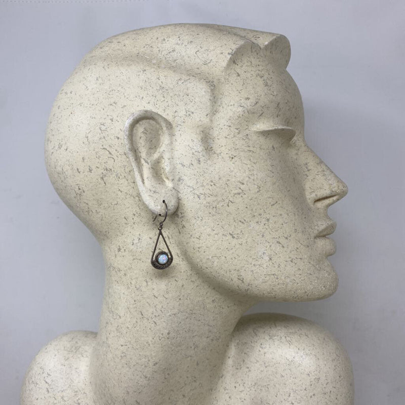 925 WOMEN'S EARRINGS silver blue