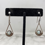 925 WOMEN'S EARRINGS silver blue