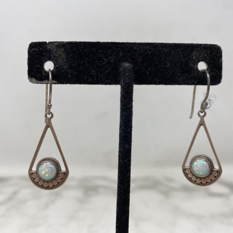 925 WOMEN'S EARRINGS silver blue