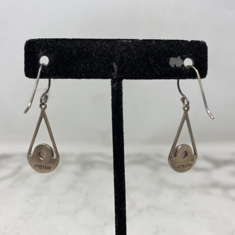 925 WOMEN'S EARRINGS silver blue