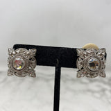 WOMEN'S EARRINGS silver clear