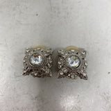 WOMEN'S EARRINGS silver clear