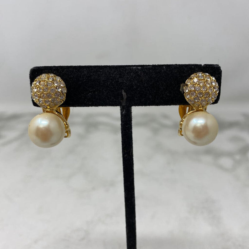 WOMEN'S EARRINGS gold white