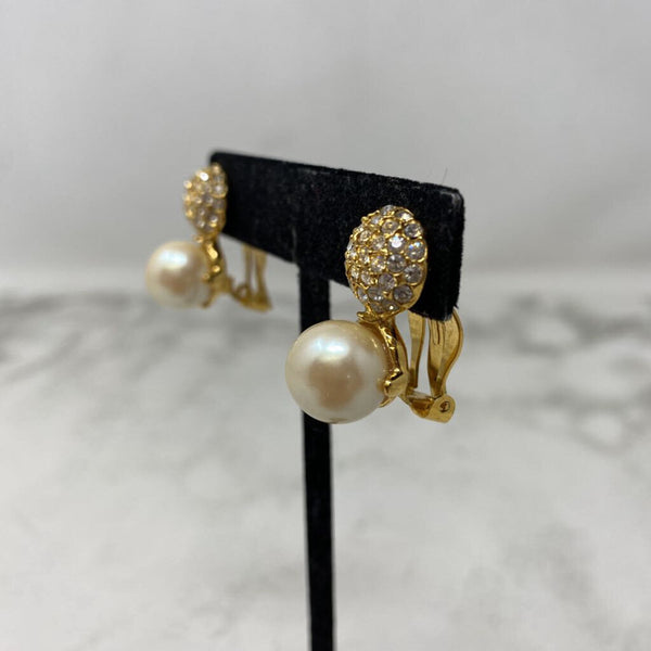 WOMEN'S EARRINGS gold white