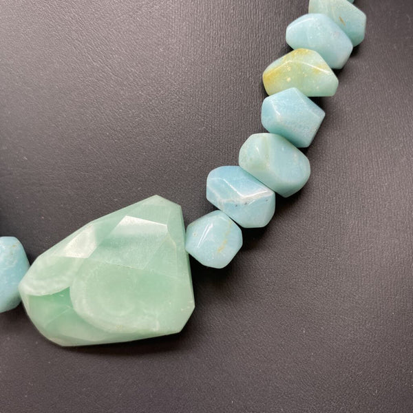 WOMEN'S NECKLACE blue white