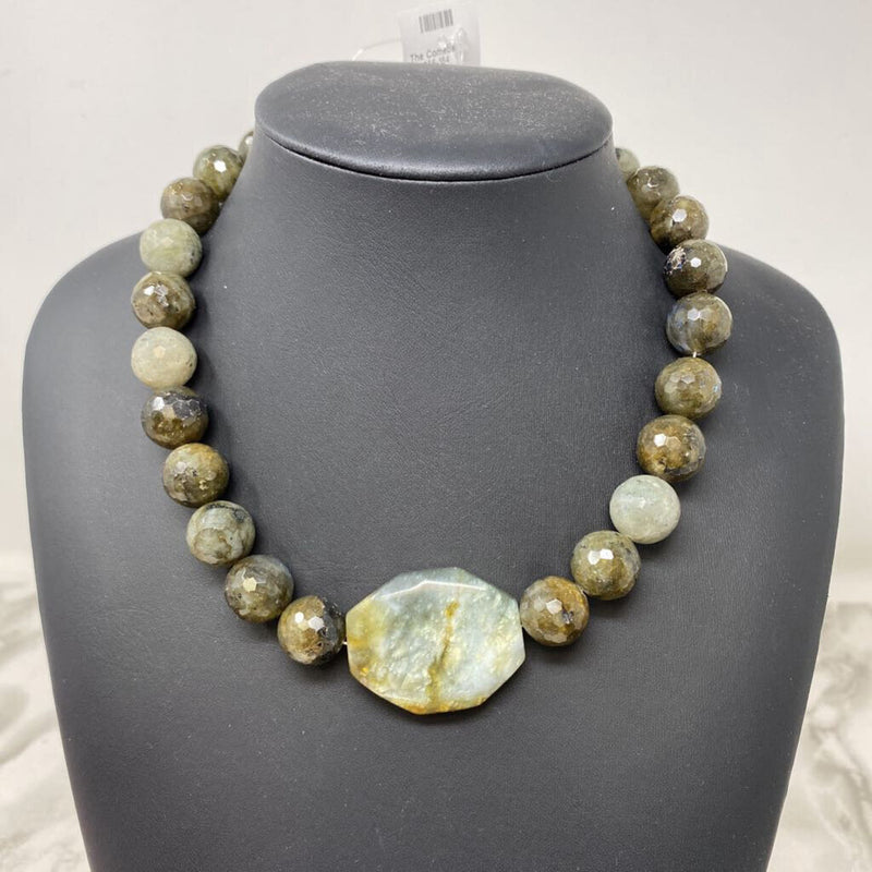 WOMEN'S NECKLACE brown grey