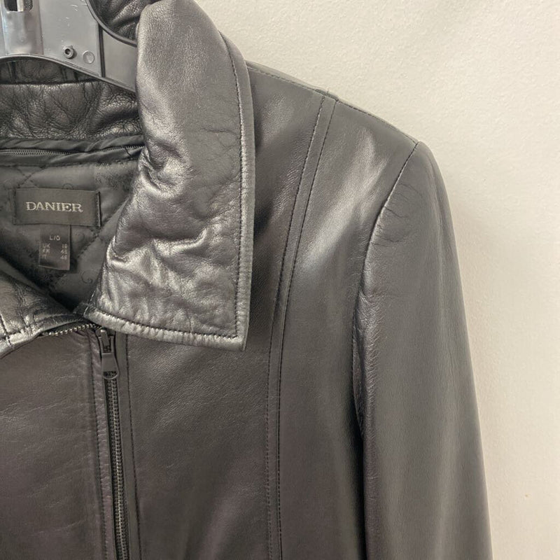 DANIER WOMEN'S COAT black L