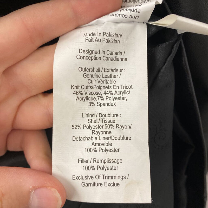 DANIER WOMEN'S COAT black L