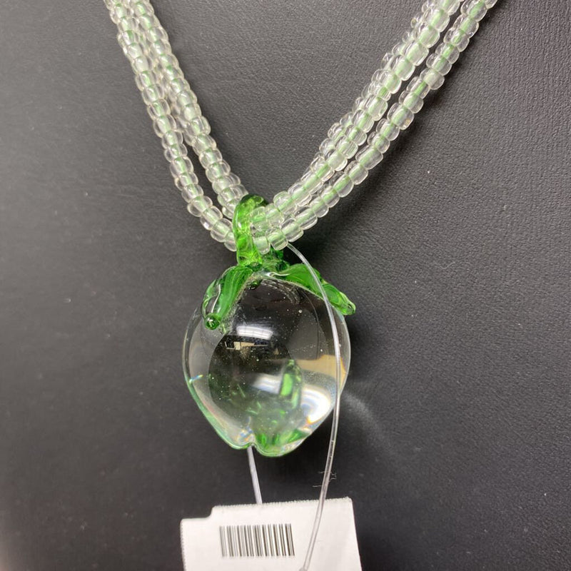 ESSEX OF CANADA WOMEN'S NECKLACE clear green