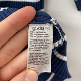 SAKS FIFTH AVE WOMEN'S SWEATER blue white M