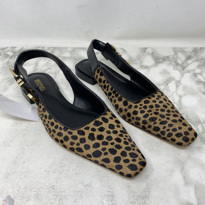 MICHAEL/Michael Kors WOMEN'S FLATS animal print 8
