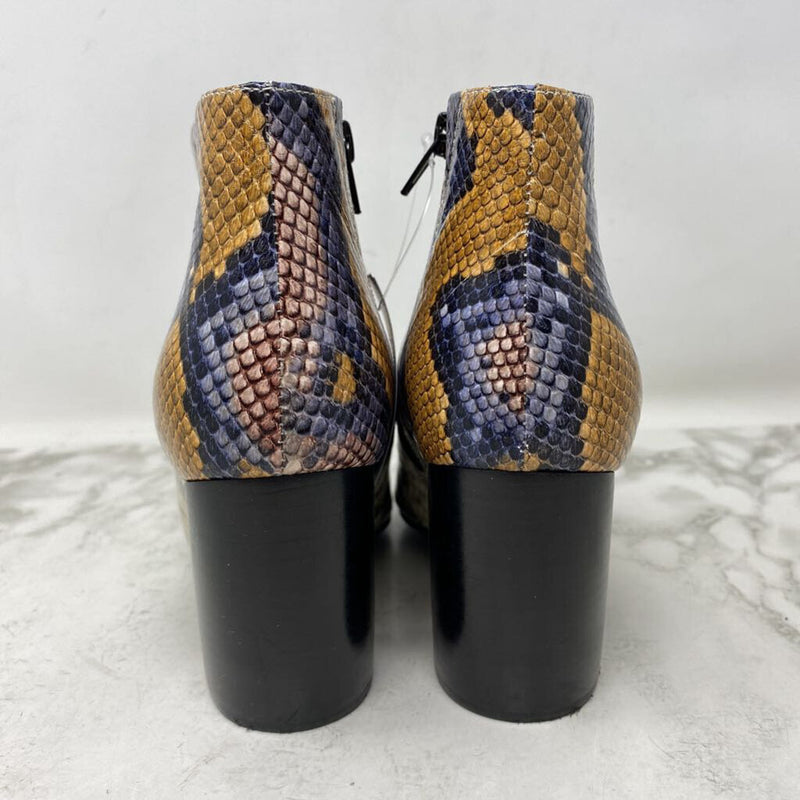 JEFFREY CAMPBELL WOMEN'S BOOTS reptile print 8