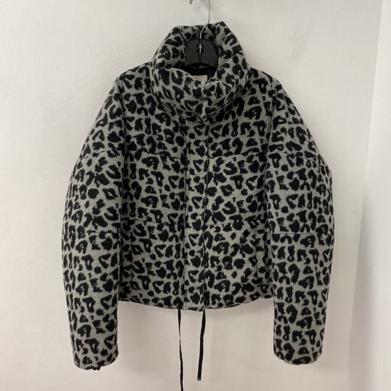 APPARIS WOMEN'S COAT animal print L