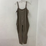 TNA WOMEN'S JUMPSUIT taupe L