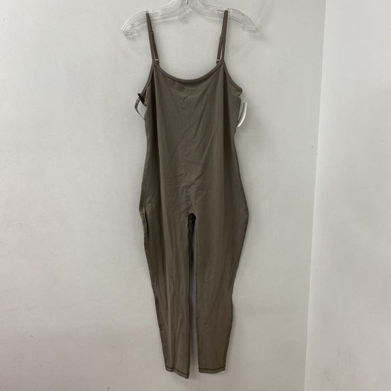 TNA WOMEN'S JUMPSUIT taupe L