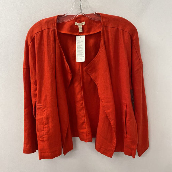 EILEEN FISHER WOMEN'S BLAZER/JACKET orange SP