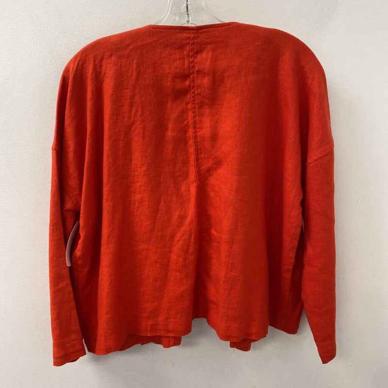 EILEEN FISHER WOMEN'S BLAZER/JACKET orange SP