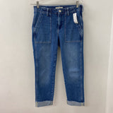 MAJE WOMEN'S JEANS blue S/38