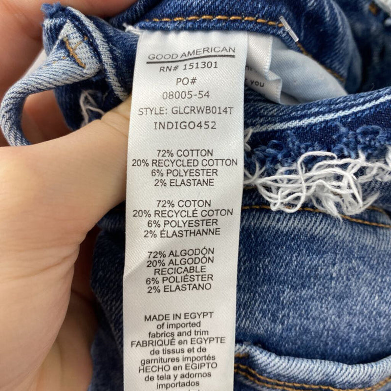 GOOD AMERICAN WOMEN'S JEANS blue 12