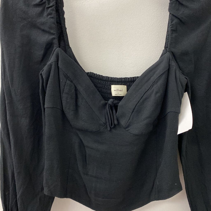 WILFRED WOMEN'S BLOUSE/SHIRT black S
